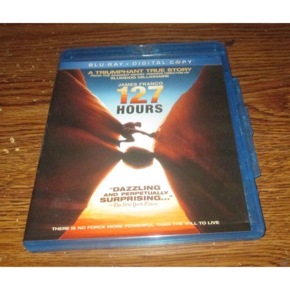 127 Hours (Blu-ray/DVD, 2010, 2-Disc Set, Canadian) James Franco Amber Tamblyn